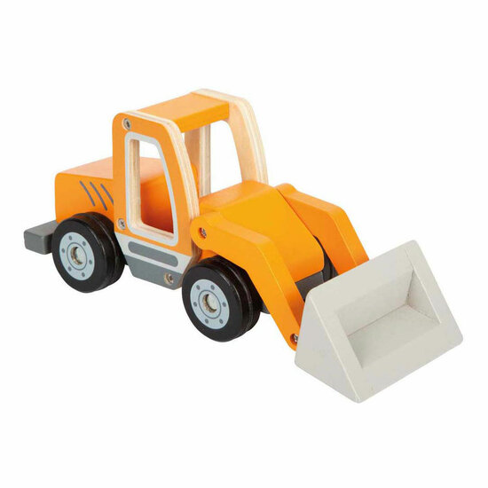 Small Foot - Houten Wiellader met Shovel - Foto 8