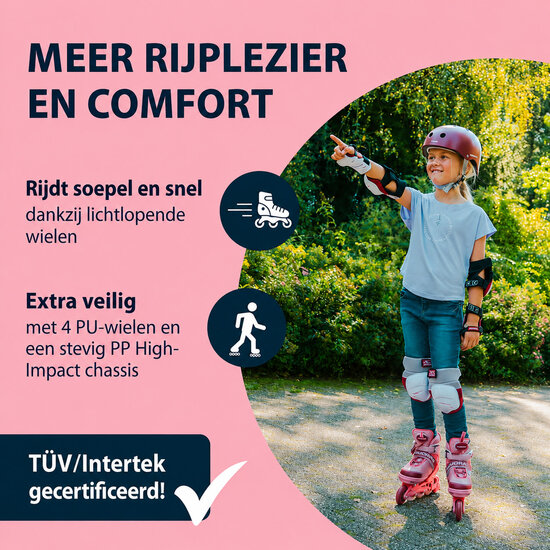 HUDORA Inline Skeelers Mia 2.0 Pixie, Maat 37-40 - Foto 5