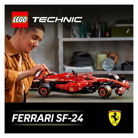 LEGO Technic 42207 Ferrari SF-24 F1 auto - Foto 14