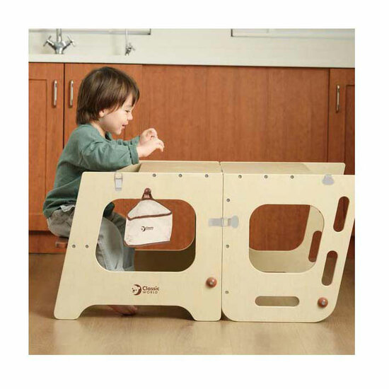 Classic World Houten 2in1 Leertoren en Tafel Verstelbaar, 90cm - Foto 6
