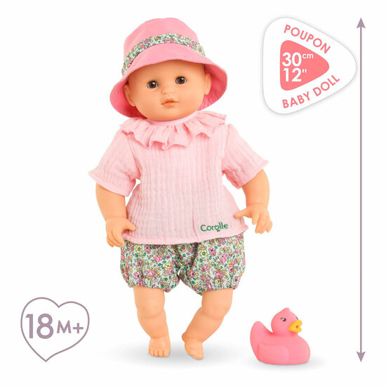 Corolle Badpop Coralie met Badeend - Bloomer, 30cm - Foto 7