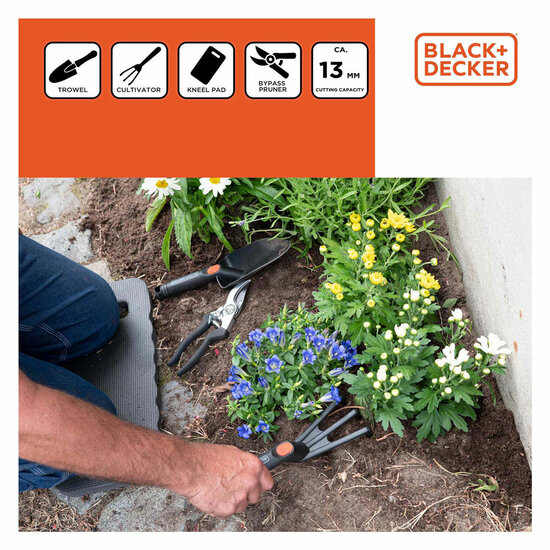 Black+Decker Tuingereedschap, 4dlg. - Foto 6