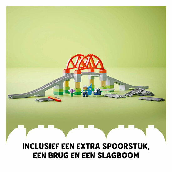 LEGO DUPLO Town 10426 Treinbrug en Rails Uitbreidingsset - Foto 8