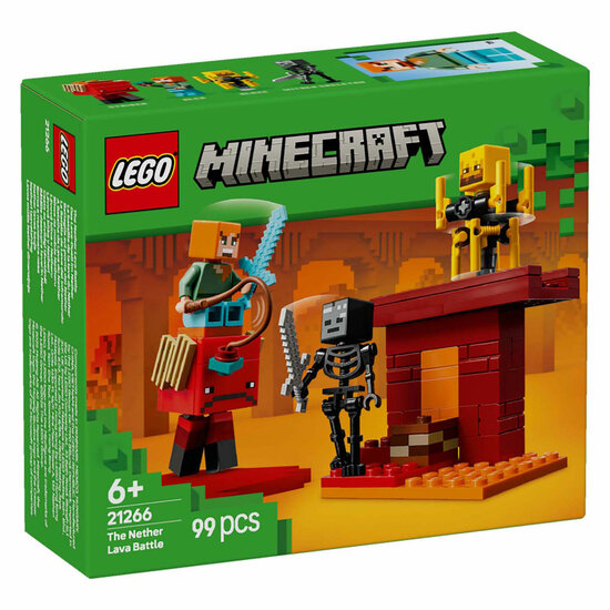 LEGO Minecraft 21266 De Lavastrijd in de Nether - Foto 6