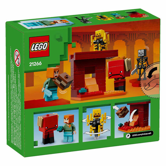 LEGO Minecraft 21266 De Lavastrijd in de Nether - Foto 7