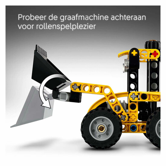 LEGO Technic 42197 Graaflaadmachine - Foto 9