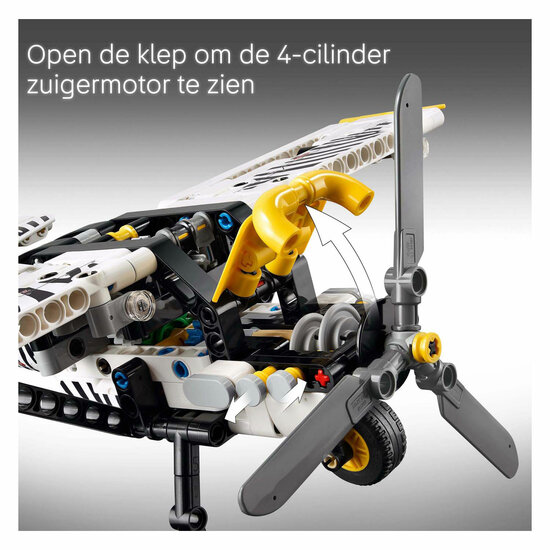 LEGO Technic 42198 Junglevliegtuig - Foto 10