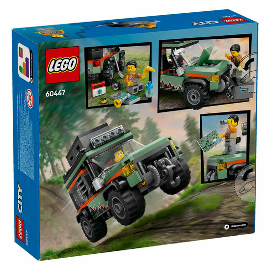 LEGO City 60447 4X4 Terreinwagen voor In De Bergen - Foto 6