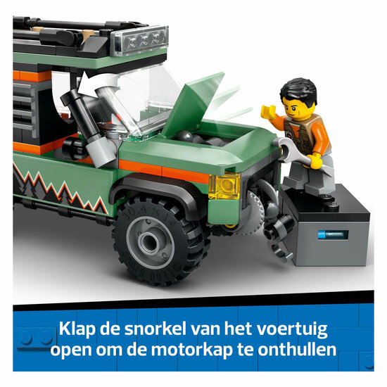 LEGO City 60447 4X4 Terreinwagen voor In De Bergen - Foto 8