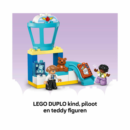 LEGO DUPLO 10443 Voor Het Eerst Op Het Vliegveld - Foto 8