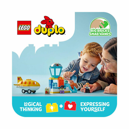 LEGO DUPLO 10443 Voor Het Eerst Op Het Vliegveld - Foto 10