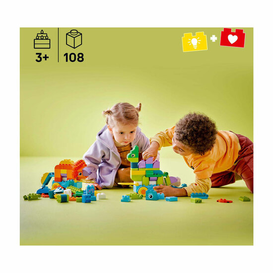 LEGO DUPLO 10451 3-in-1 Dinosaurussen op Wielen - Foto 13