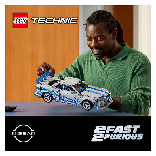 LEGO Technic 42210 2 Fast 2 Furious Nissan Skyline GT-R (R34) auto - Foto 10