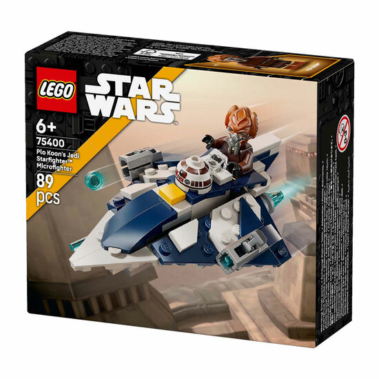 LEGO Star Wars 75400 Plo Koons Jedi Starfighter Microfighter - Foto 5