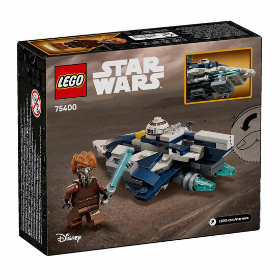 LEGO Star Wars 75400 Plo Koons Jedi Starfighter Microfighter - Foto 6