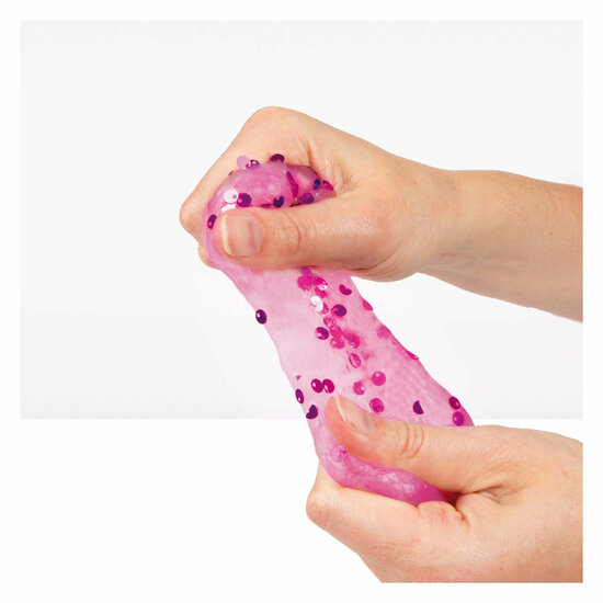 Crazy Putty Jurk Glinsterend met Accessoires - Foto 7