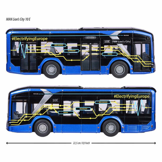 Majorette MAN Lion's City 10 E Bus - Foto 5