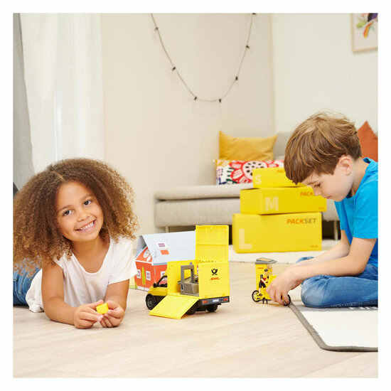 Dickie DHL Pakketvoertuigset - Foto 5