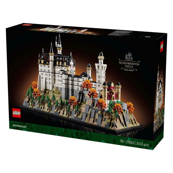 LEGO Architecture 21063 Slot Neuschwanstein Verzamelset - Foto 5