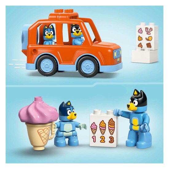 LEGO DUPLO 10458 Een ijsje halen met Bluey - Foto 8