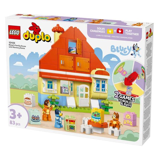 LEGO DUPLO 10459 Huis van Bluey en haar Familie met Geheugenspel - Foto 5