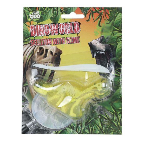 DinoWorld Skelet met Dinoslijm - Foto 5