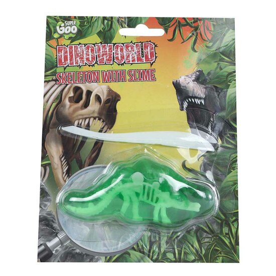 DinoWorld Skelet met Dinoslijm - Foto 7