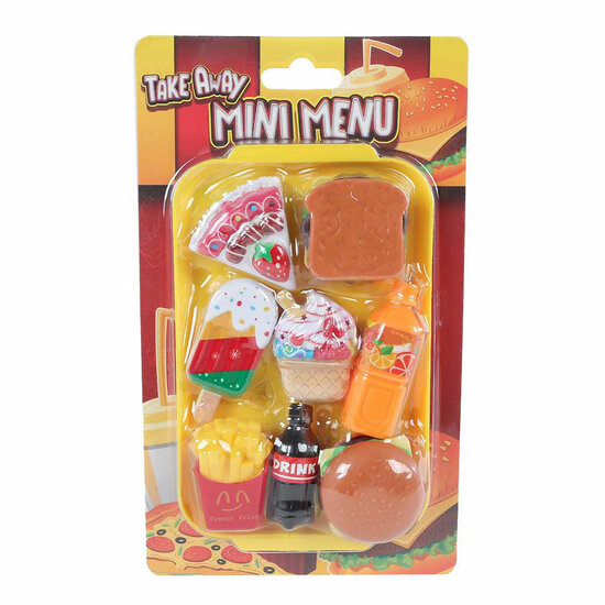 Speelset Fast Food Mini Menu - Foto 8