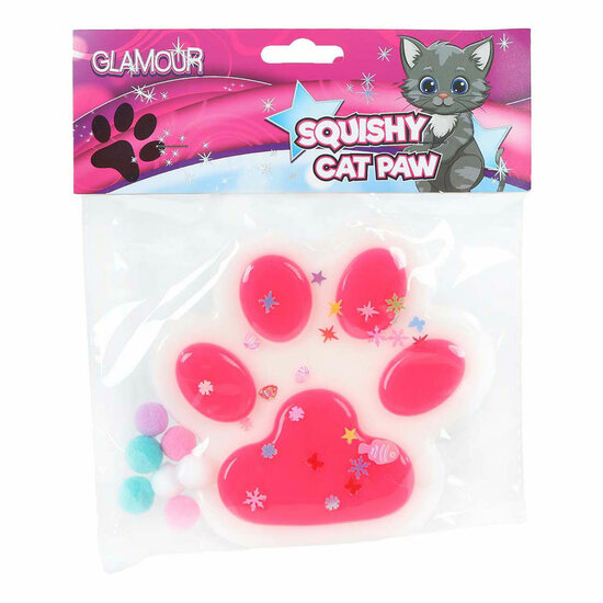 Glamour Squishy Grote Kattenpoot - 12,5cm - Foto 5