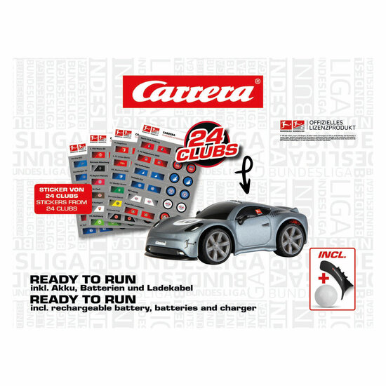 Carrera Mini RC 2,4GHz Bundesliga 1:43 - Grijs - Foto 7