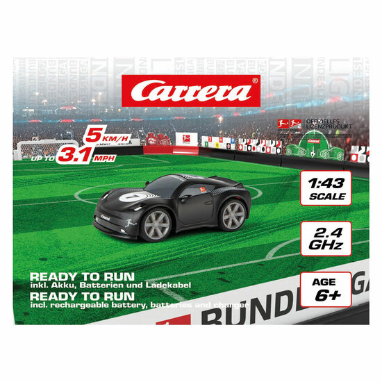 Carrera Mini RC 2,4GHz Bundesliga 1:43 - Zwart - Foto 10
