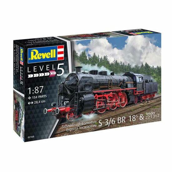 Revell Modelbouwpakket - Express Locomotive 1:87 - 154dlg. - Foto 6