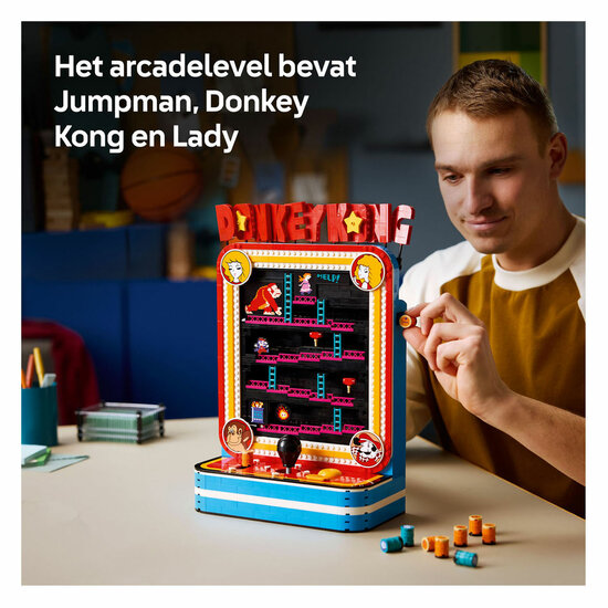 LEGO Super Mario 72051 Donkey Kong Arcadekast - Foto 9