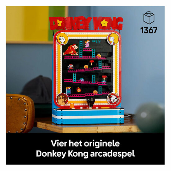 LEGO Super Mario 72051 Donkey Kong Arcadekast - Foto 10