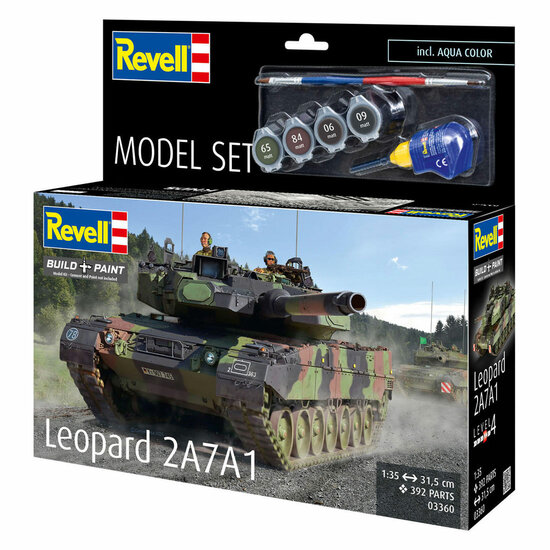 Revell Modelbouwpakket Leopard 2A7A1 1:35 - 392dlg. - Foto 8