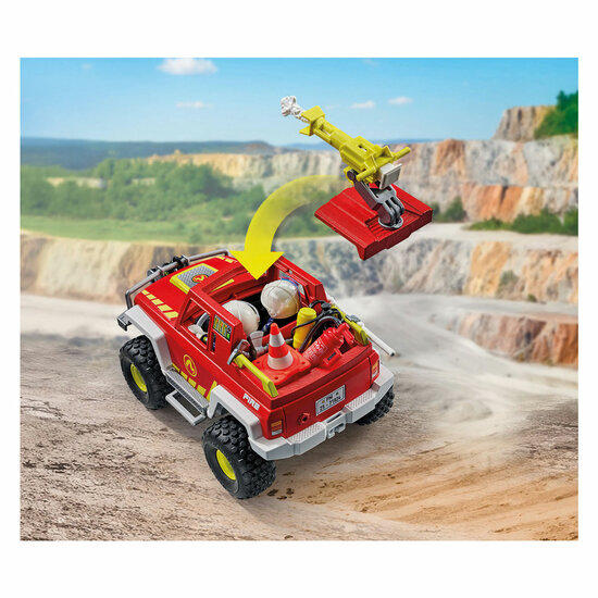 Playmobil Action Heroes Brandweerwagen - 71824 - Foto 5