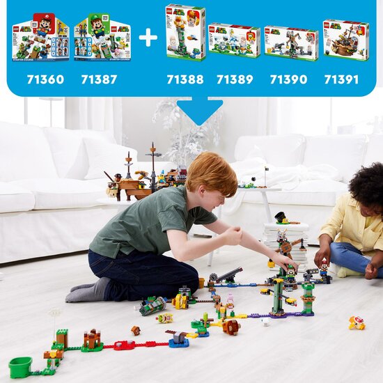 LEGO Super Mario 71388 Uitbreidingsset: Eindbaasgevecht - Foto 8