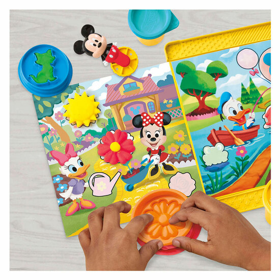 Play-Doh Disney Junior Maak een Verhaal Speel Set - 4 Kleipotjes - Foto 5