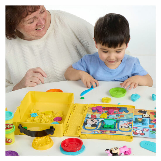 Play-Doh Disney Junior Maak een Verhaal Speel Set - 4 Kleipotjes - Foto 6