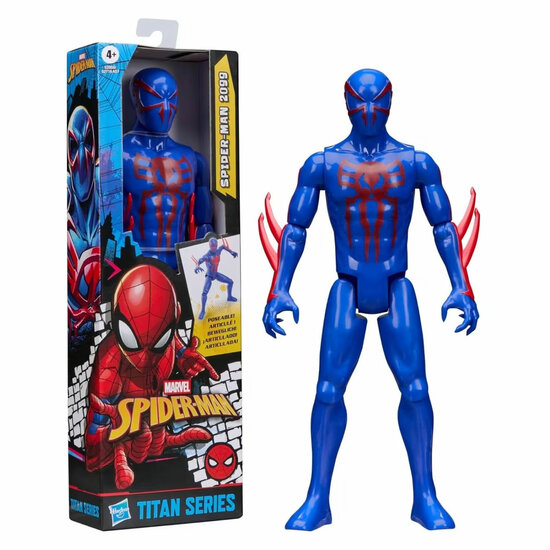 Marvel Spider-Man Titan Series Spider-Man 2099 Speelfiguur - Foto 5