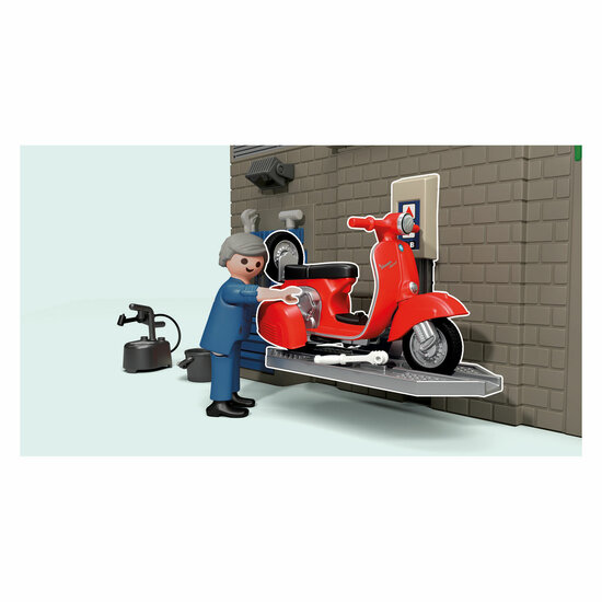 Playmobil 60s Vespa Garage - 71621 - Foto 5