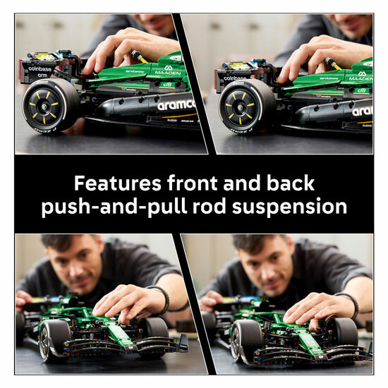 LEGO Technic 42240 Aston Martin Aramco AMR25 F1 Auto - Foto 8