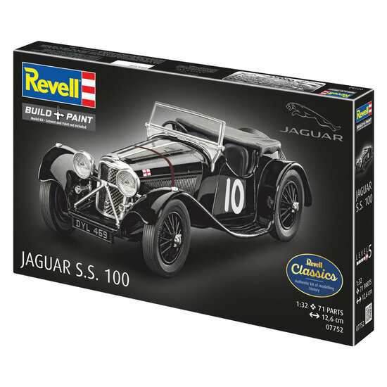 Revell Modelbouwpakket Jaguar SS 100 1:32 - 71dlg. - Foto 7