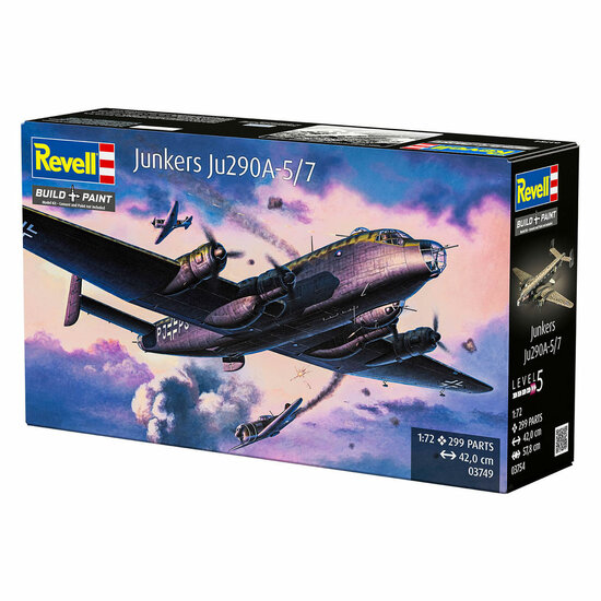 Revell Modelbouwpakket Junkers Ju 290A-5 'Seeadler' 1:72 - 299dlg - Foto 8