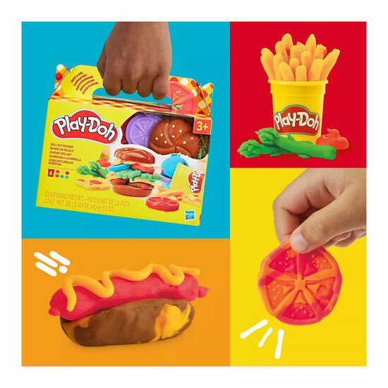 Play-Doh Grillplezier - 6 Kleipotjes - Foto 5