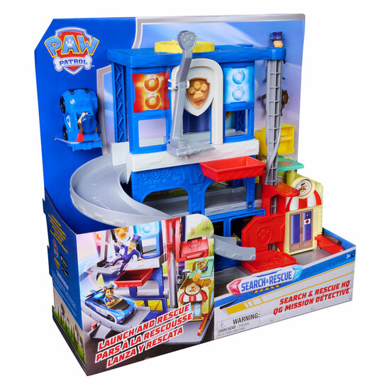 PAW Patrol Search &amp; Rescue Speelset Pup Squad Police Station - Foto 6
