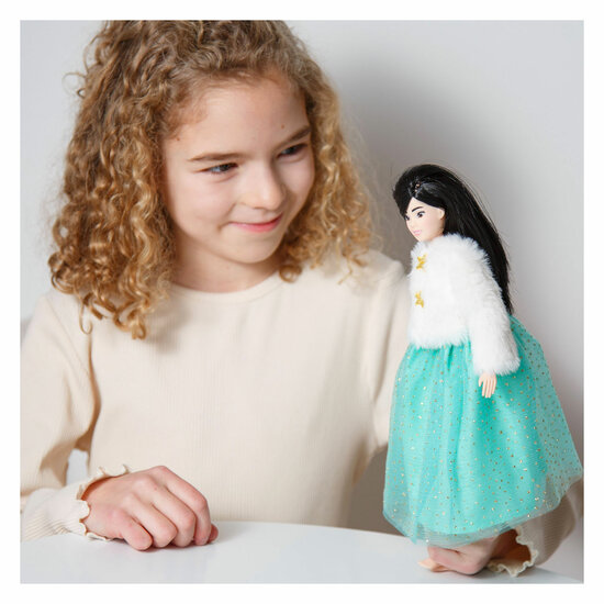 Pluche Jasje Yuki met Tule Rok voor Modepoppen - 29cm - Foto 5