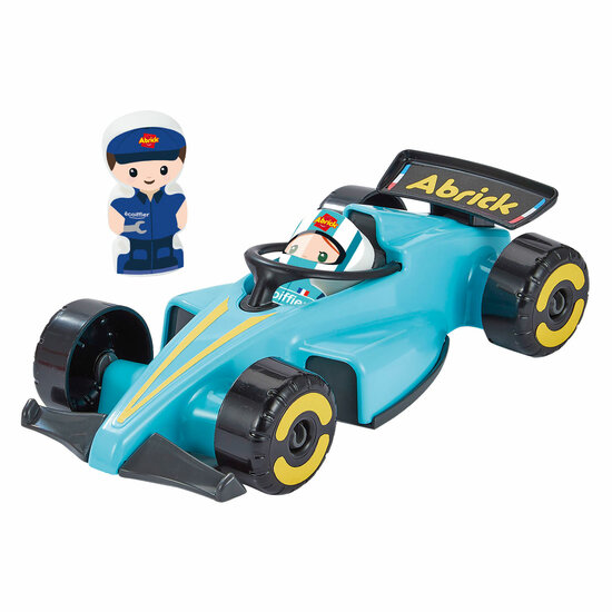 Ecoiffier Abrick Bouwblokken Formule 1 Grand Prix met 3 Voertuigen - Foto 7