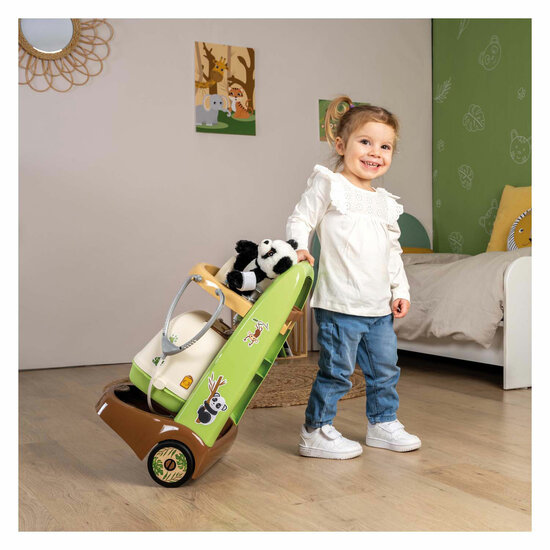 Smoby Dierenverzorger Trolley met Panda, 10dlg. - Foto 7