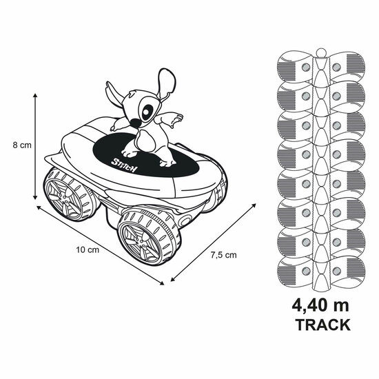 Smoby Stitch Flextreme Racebaan Set - Foto 5